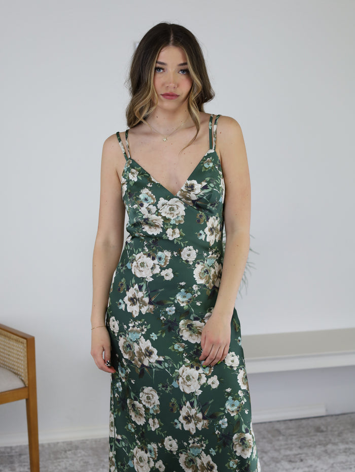 Huntress Floral Midi Dress