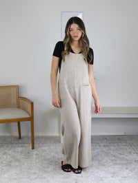 Walli Washed Wide Leg Overalls
