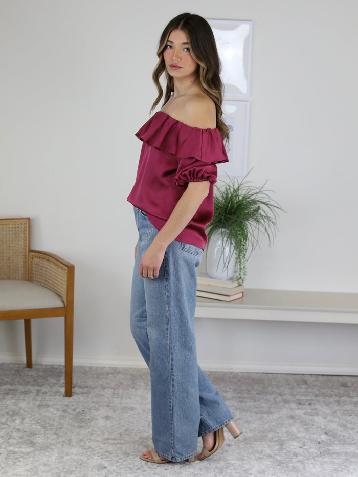 Relaxed Non-Stretch Straight Denim