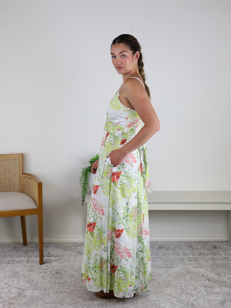 Debra Floral Maxi Dress