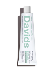 Davids Natural Toothpaste - Davids sensitive+whitening nano-hydroxyapatite premium toothpaste / peppermint / 4 oz