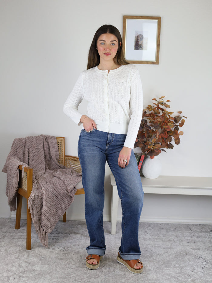 Anita 3/4 Sleeve Cardigan