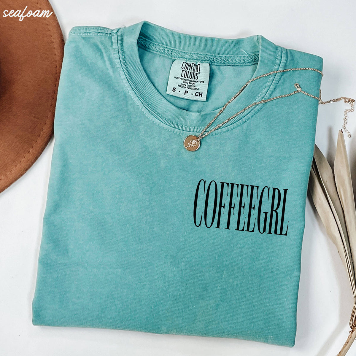 Chloe Vs Tank - Coffeegrl Coffee Comfort Colors Tee *19 Colors (S-3X): Large / Espresso