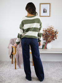 Chenille Stripe Sweater - Final Sale
