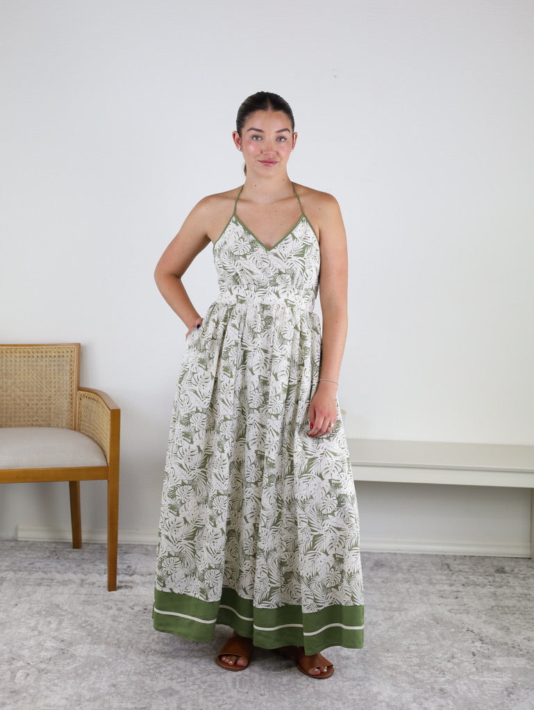 Kyle Resort Print Maxi Dress