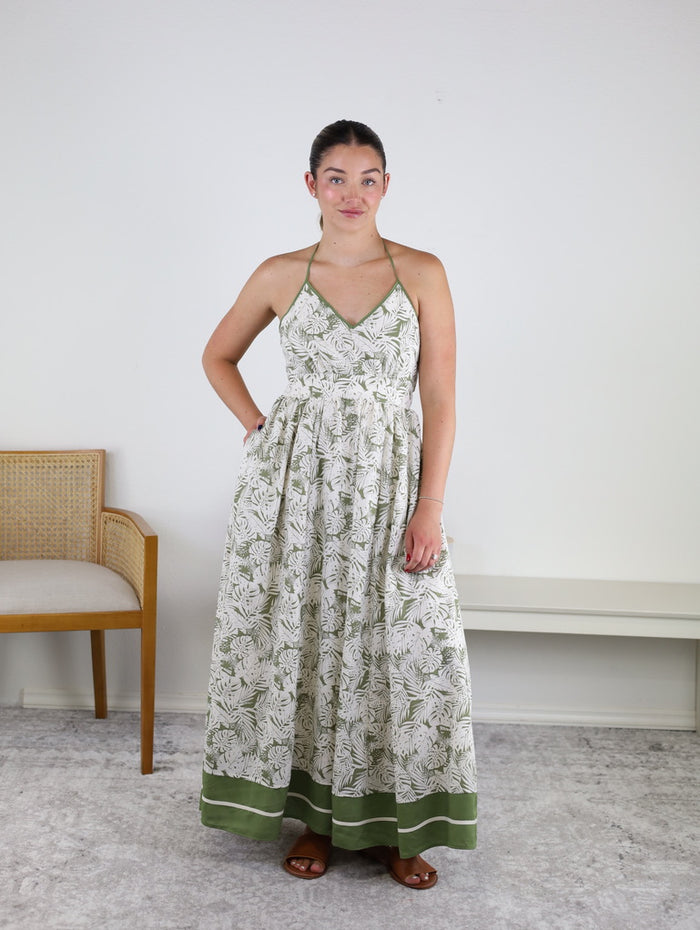 Kyle Resort Print Maxi Dress