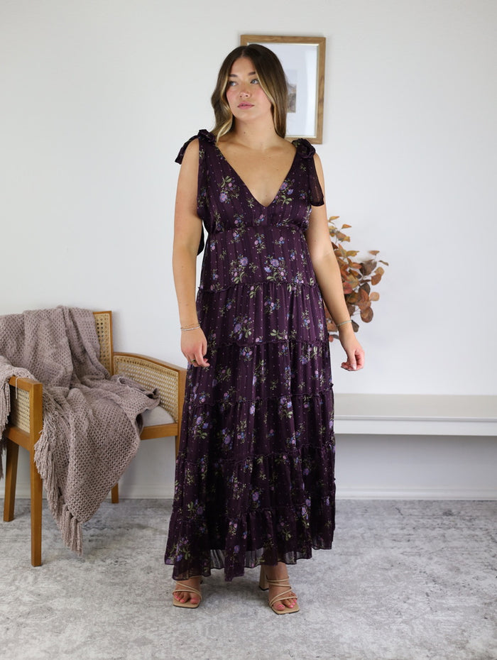 Sasha Floral Midi Dress