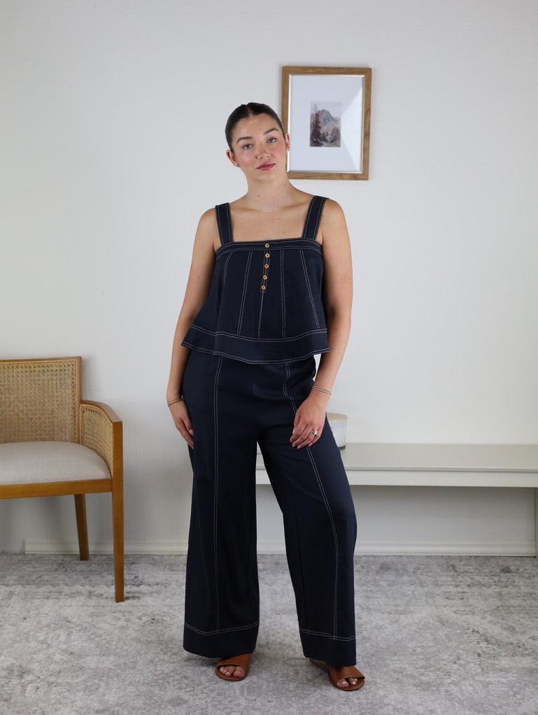 Helen Stitch Detail Top