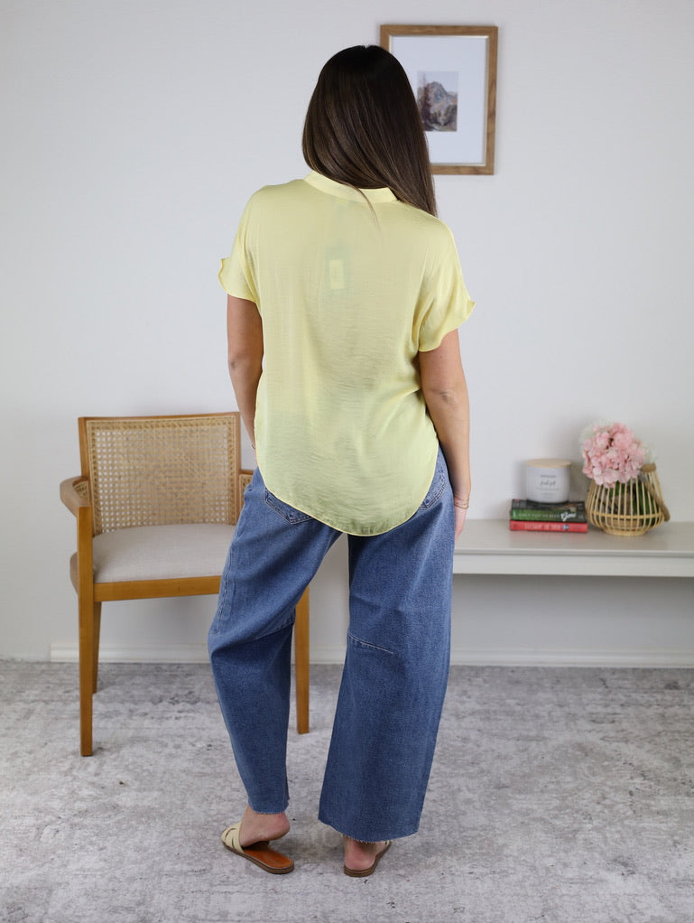 Dusty Drop Shoulder Blouse