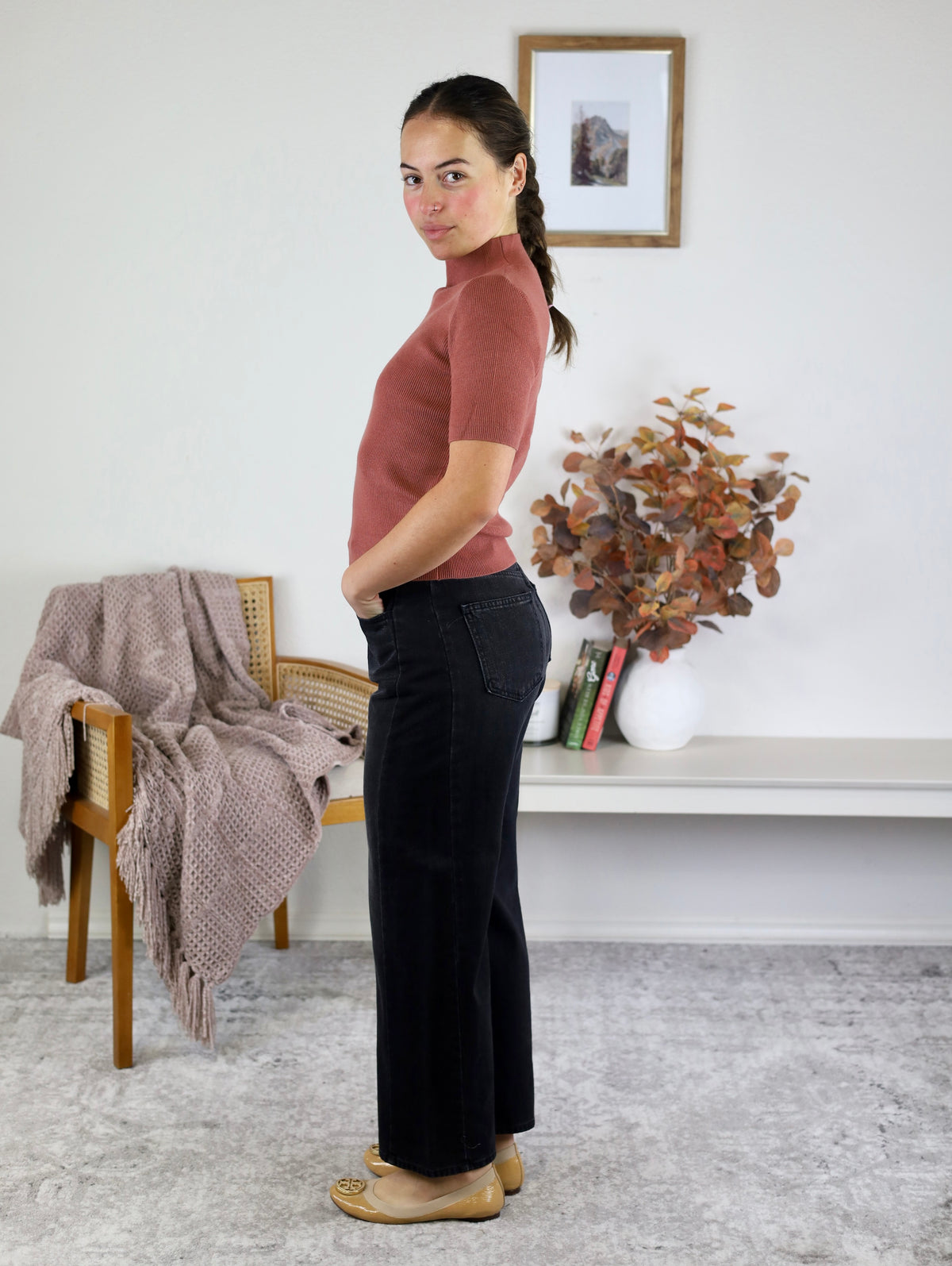 Sutton Mock Neck Sweater - Final Sale