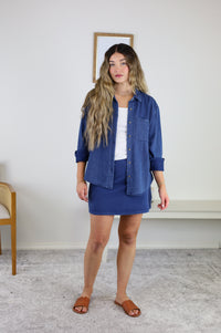 Gail Jersey Mini Skirt
