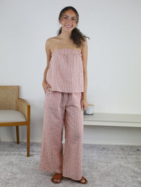 Roxie Strapless Top and Pant Set