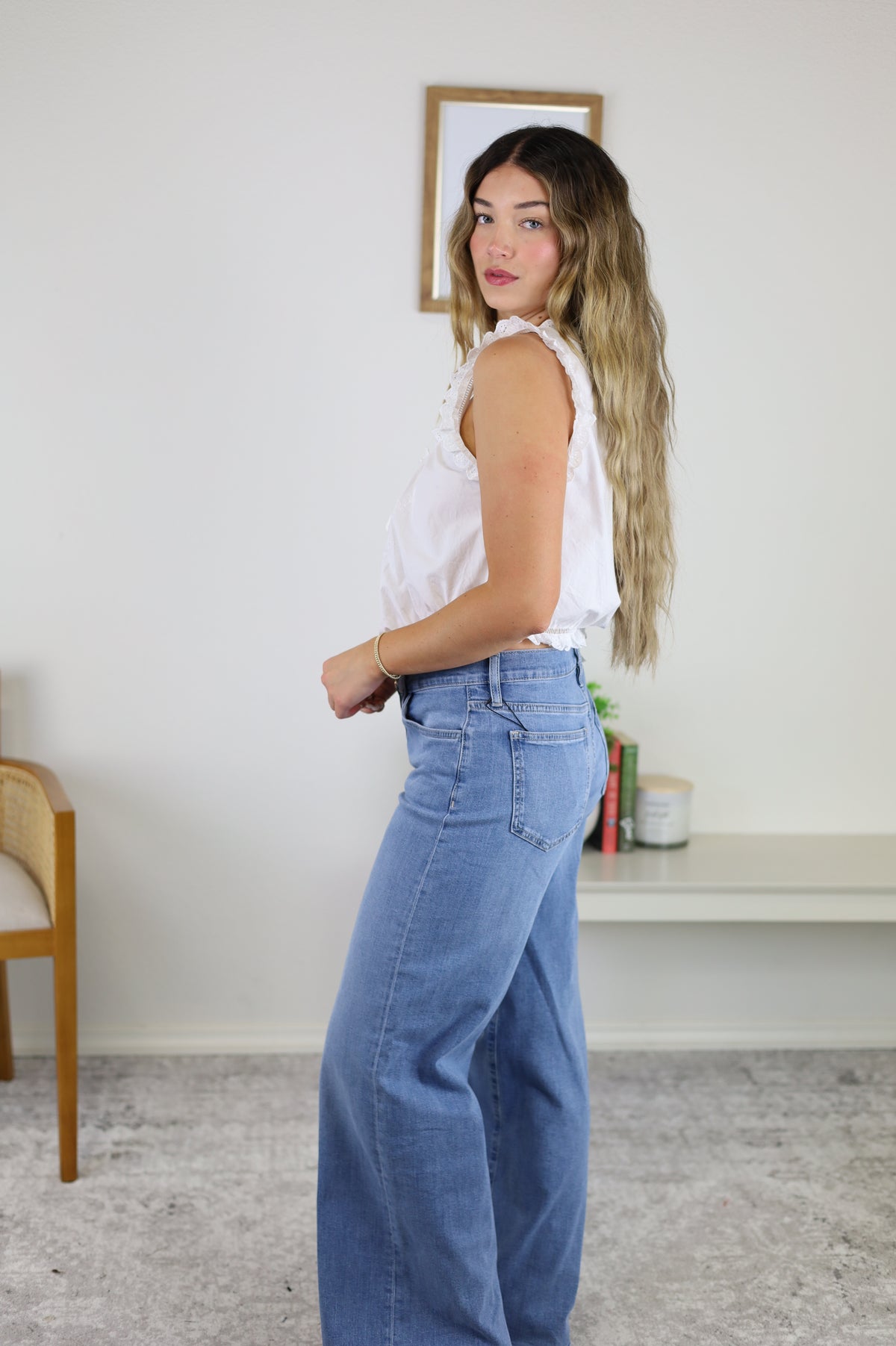 Sophie Embroidered Cotton Top
