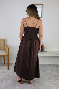 Cornelia Poplin Maxi Dress