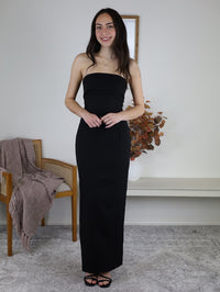 Tippi Fold Over Pencil Maxi Dress