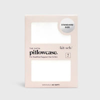 KITSCH Satin Pillowcase - Ivory
