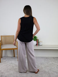 Heritage Linen Blend Blouse