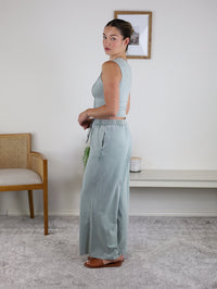 Reece Pant Set - Sage Final Sale