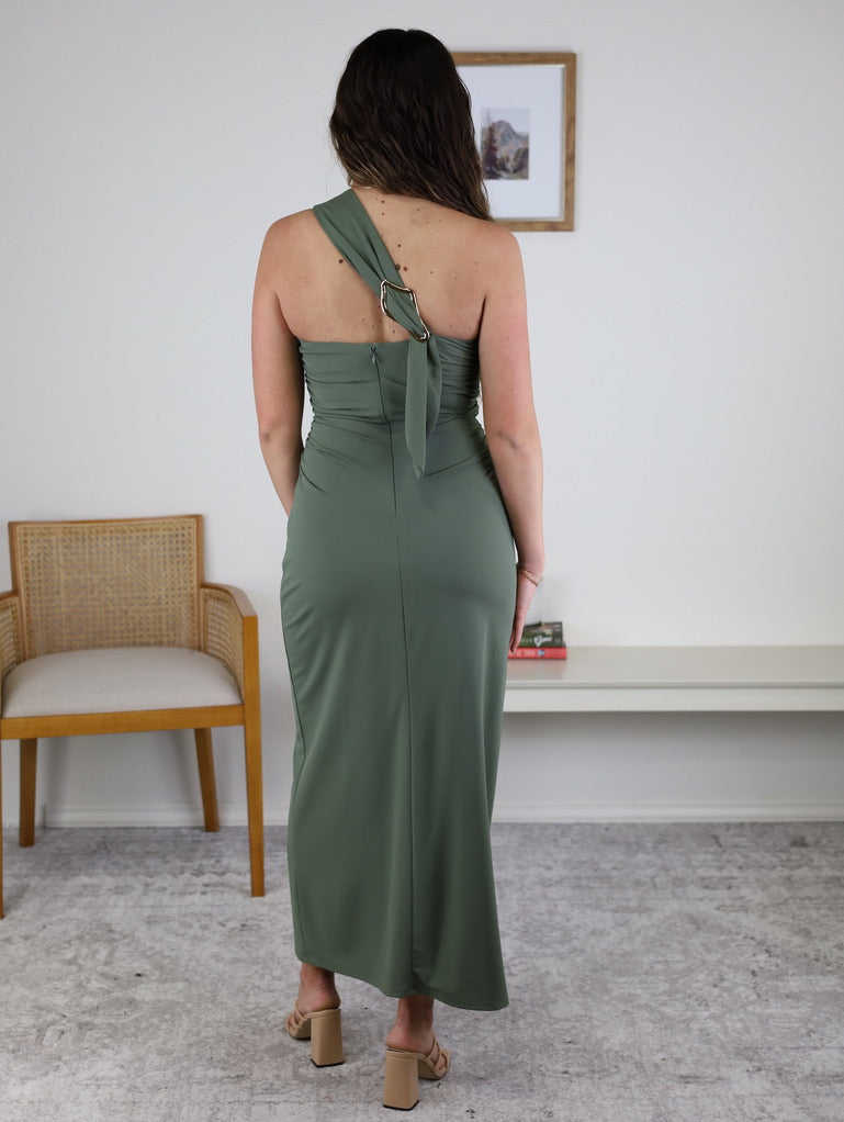 Shanna One Shoulder Maxi Dress