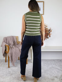 Logan Striped Vest