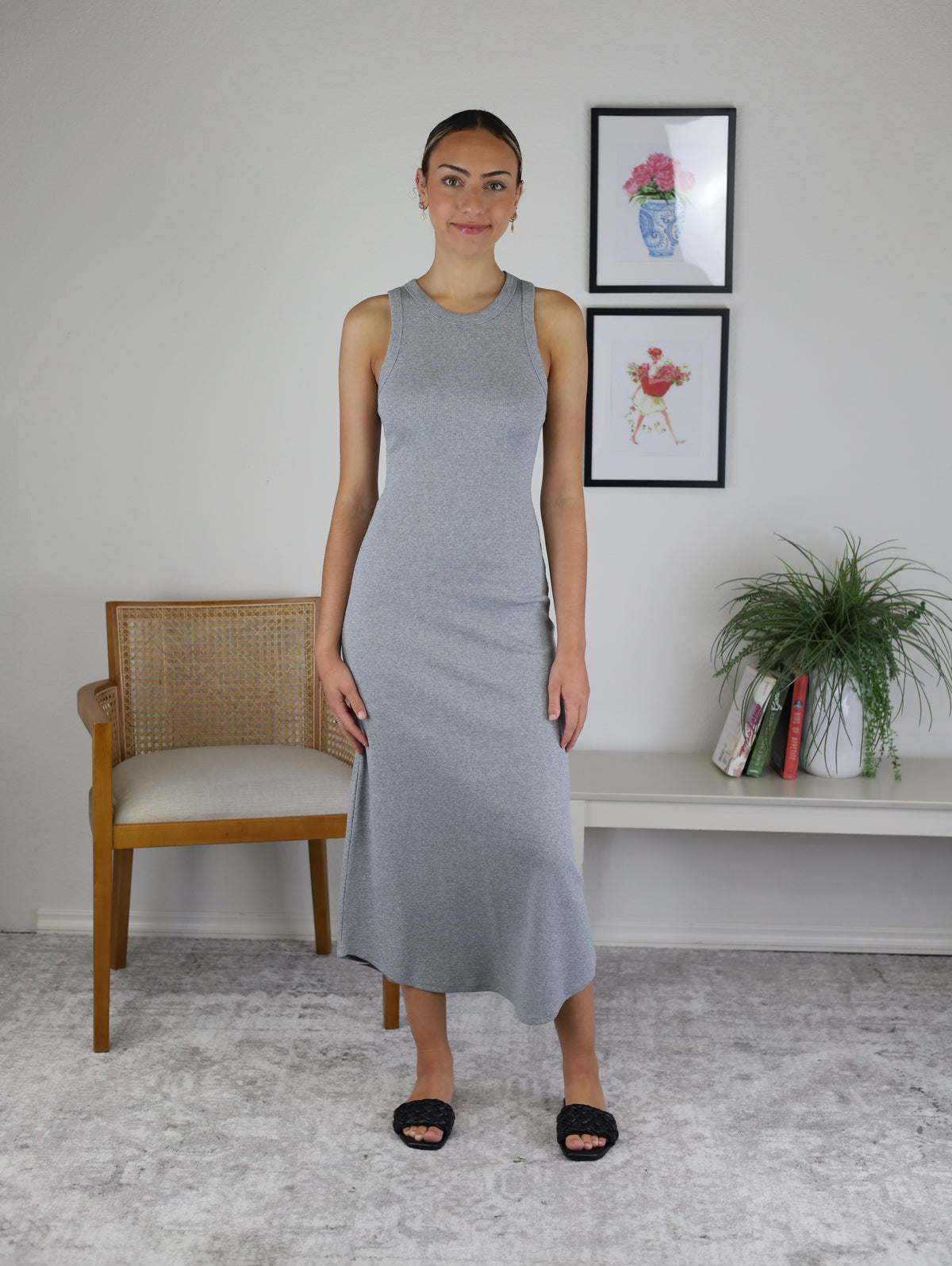 Z Supply - Goodwin Midi Dress - Grey