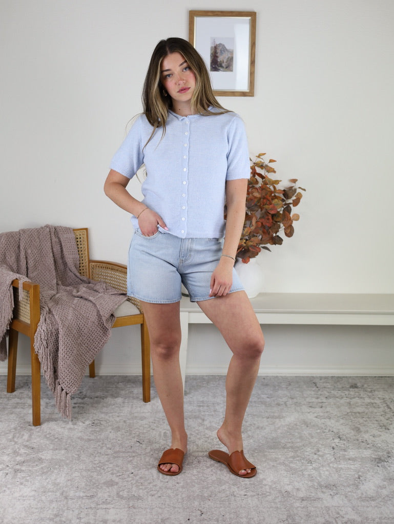 Mikey Short Sleeve Cardigan