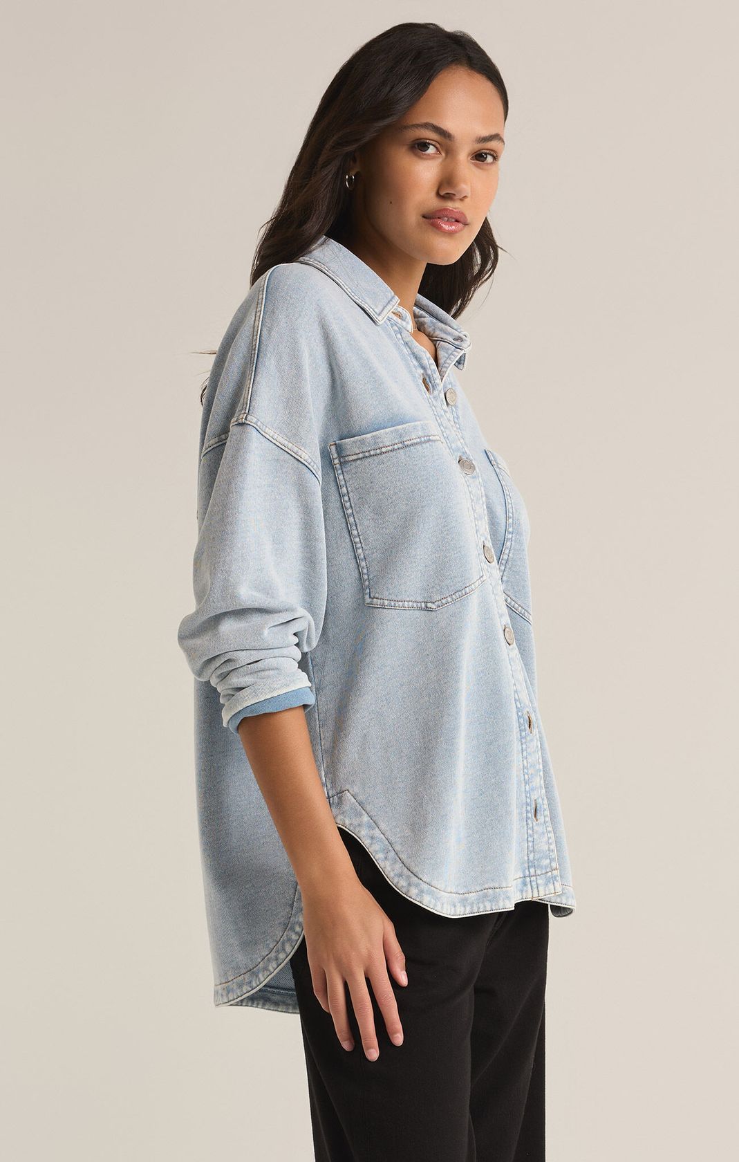 Z Supply - All Day Knit Denim Jacket