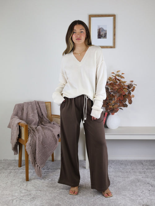 Tori Side Piping Sweatpant - Final Sale