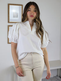 Easten Ruffle Neck Blouse