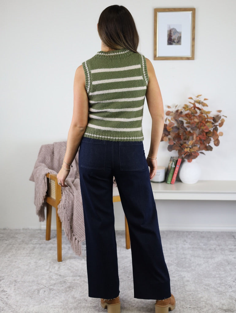 Logan Striped Vest