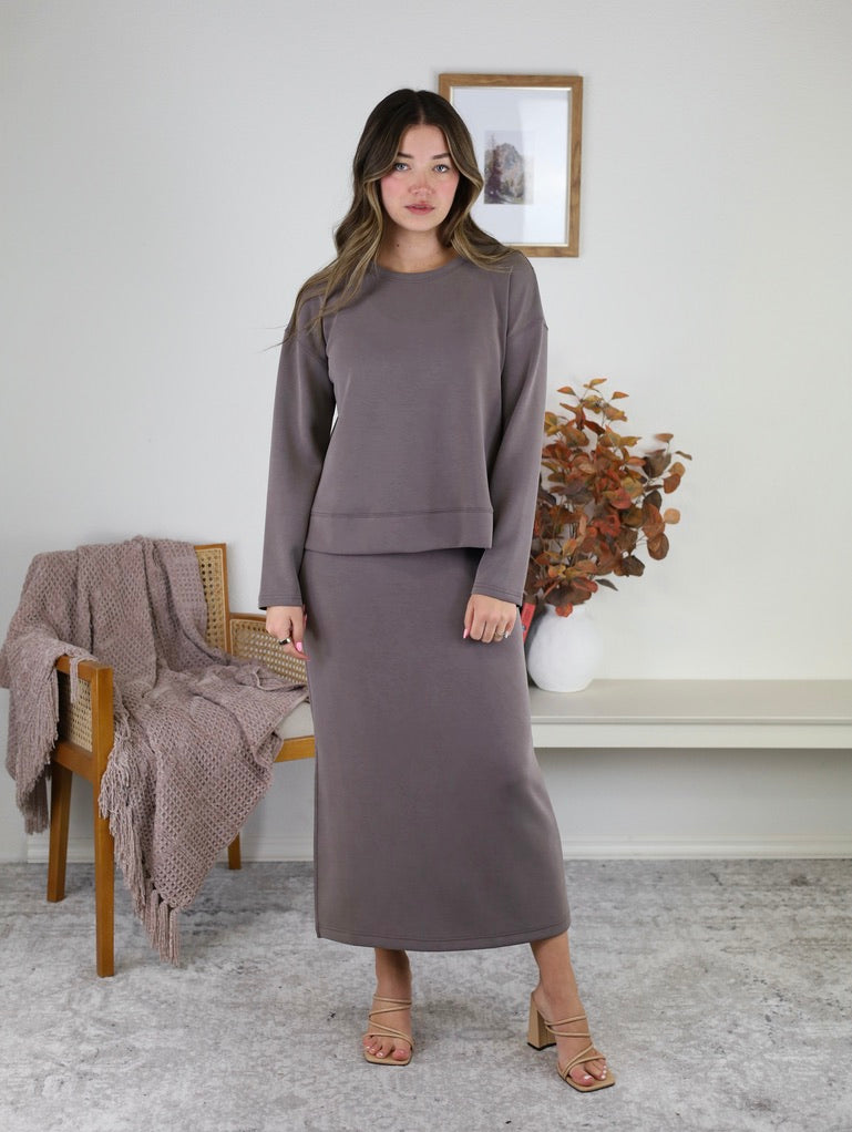 Alona 2 Piece Dress and Top Set