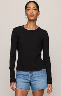 Junie Tee in eclipse colorway, front view
