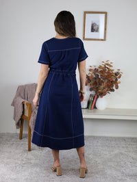Dani Denim Delight Midi Dress
