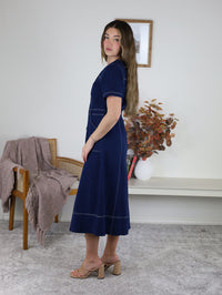 Dani Denim Delight Midi Dress