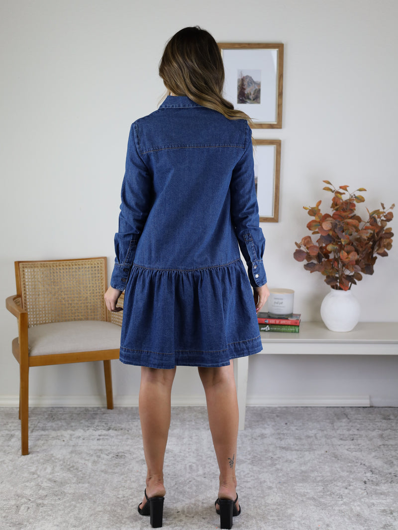 Ayla Denim Dress