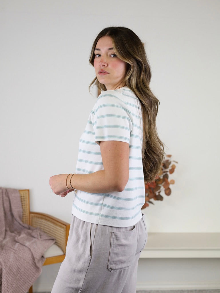 Ruby Striped Cardigan