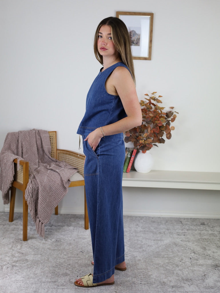 Z Supply - Sun Seeker Denim Tank