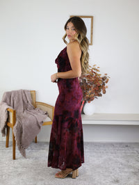 Take Me Away Halter Maxi Dress