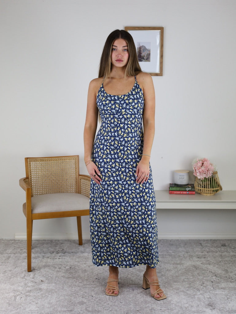 Chiara Idra Ditsy Midi Dress