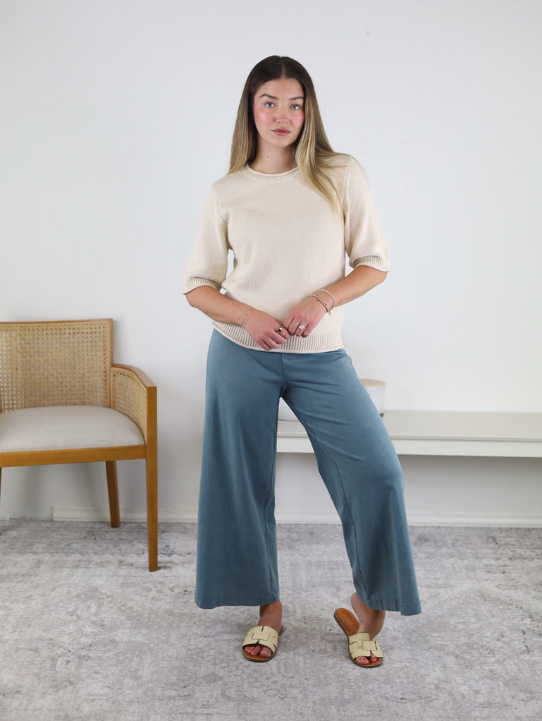 West Raw Edge Sweater