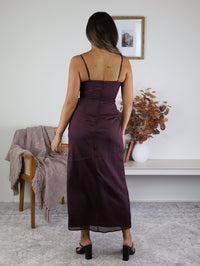 Quin  Ruffle Midi Dress