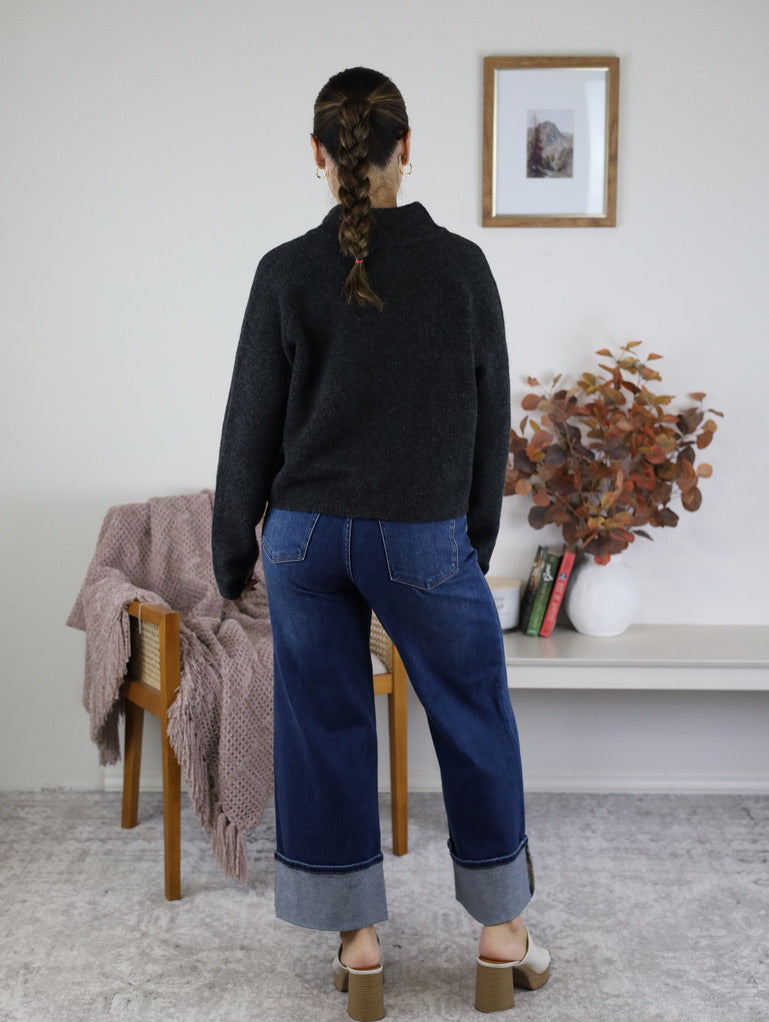 London Zip Up Sweater Jacket