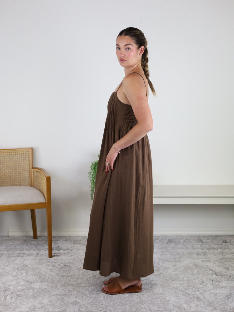 Dawn Pintuck Detail Midi Sundress