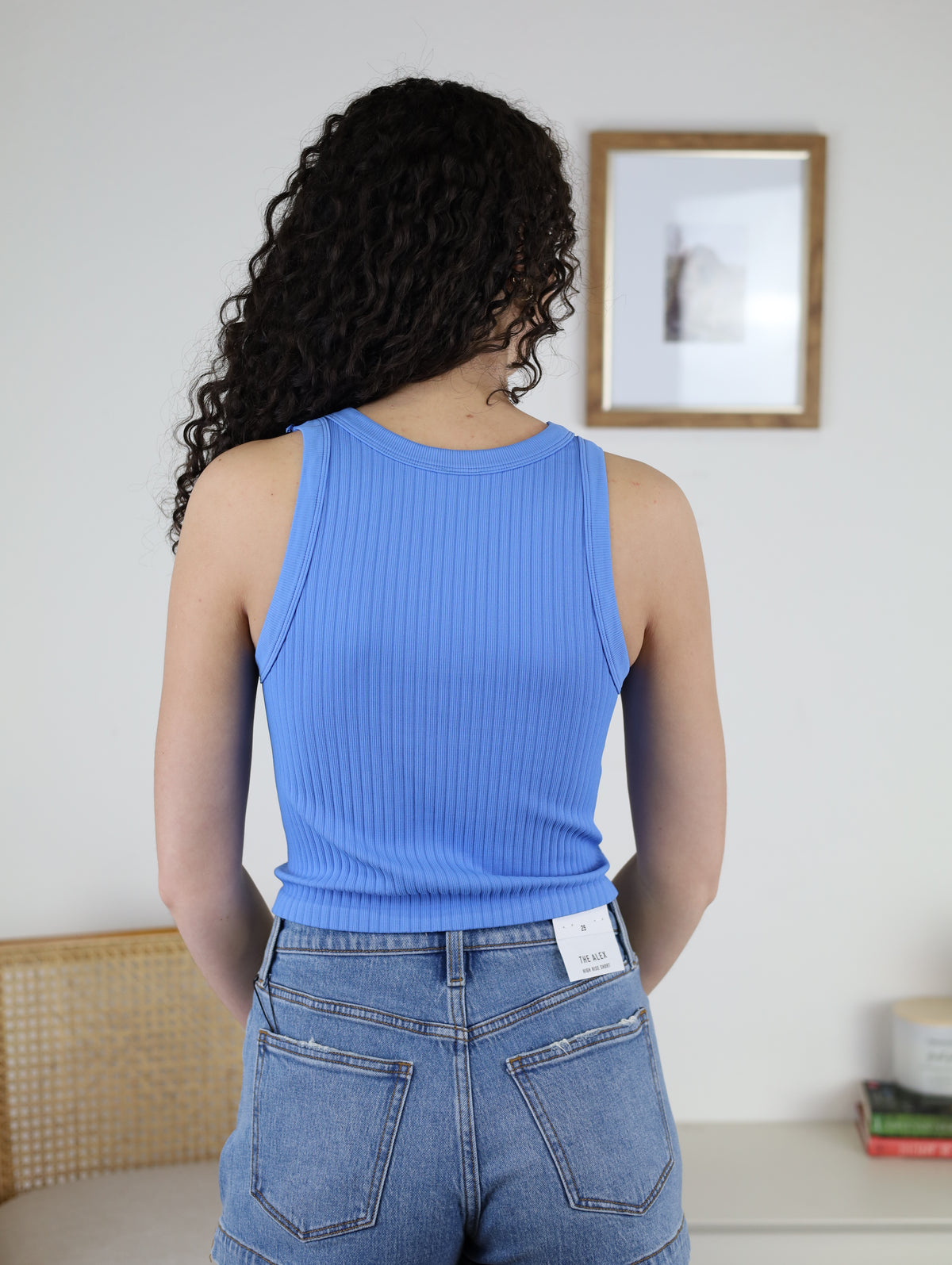 Wide Ribbed Tank - Marina