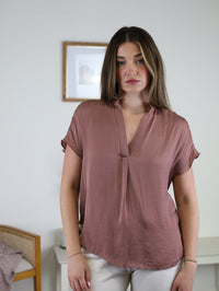 Debbie Drop Shoulder Blouse