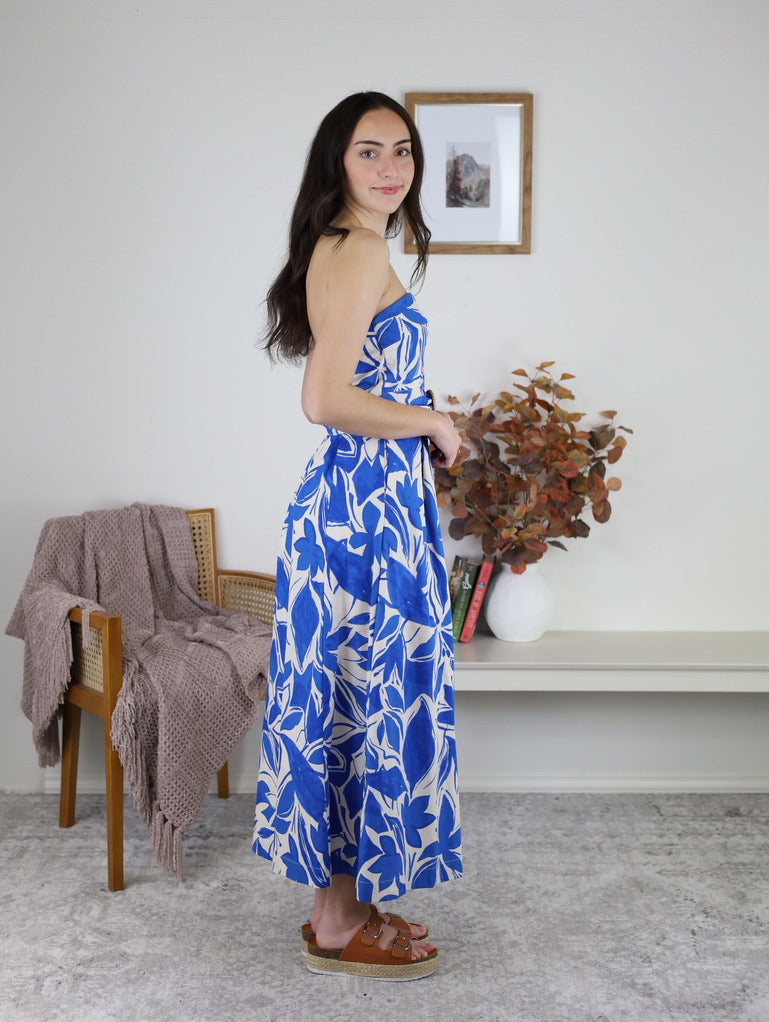 Mykonos Strapless Maxi Dress