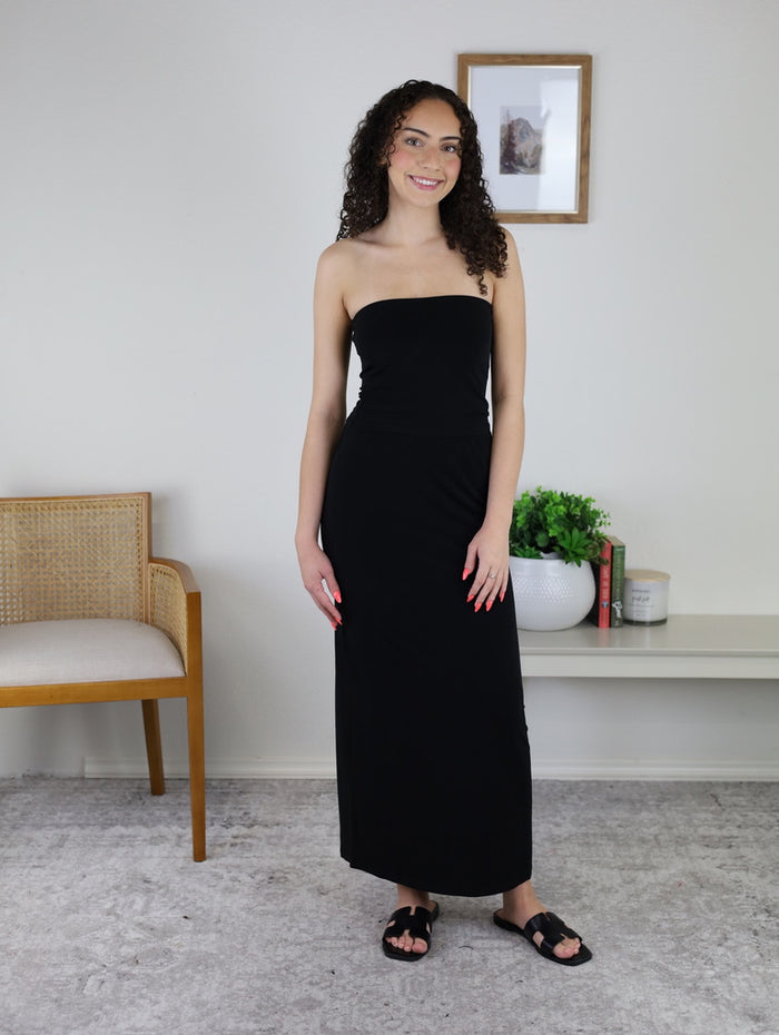 Margot Strapless Top & Skirt Set