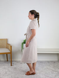 Ensley Striped Midi Dress