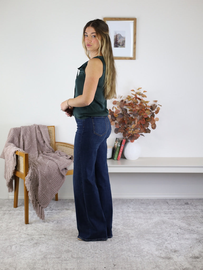 Mable Button Front Tank Top