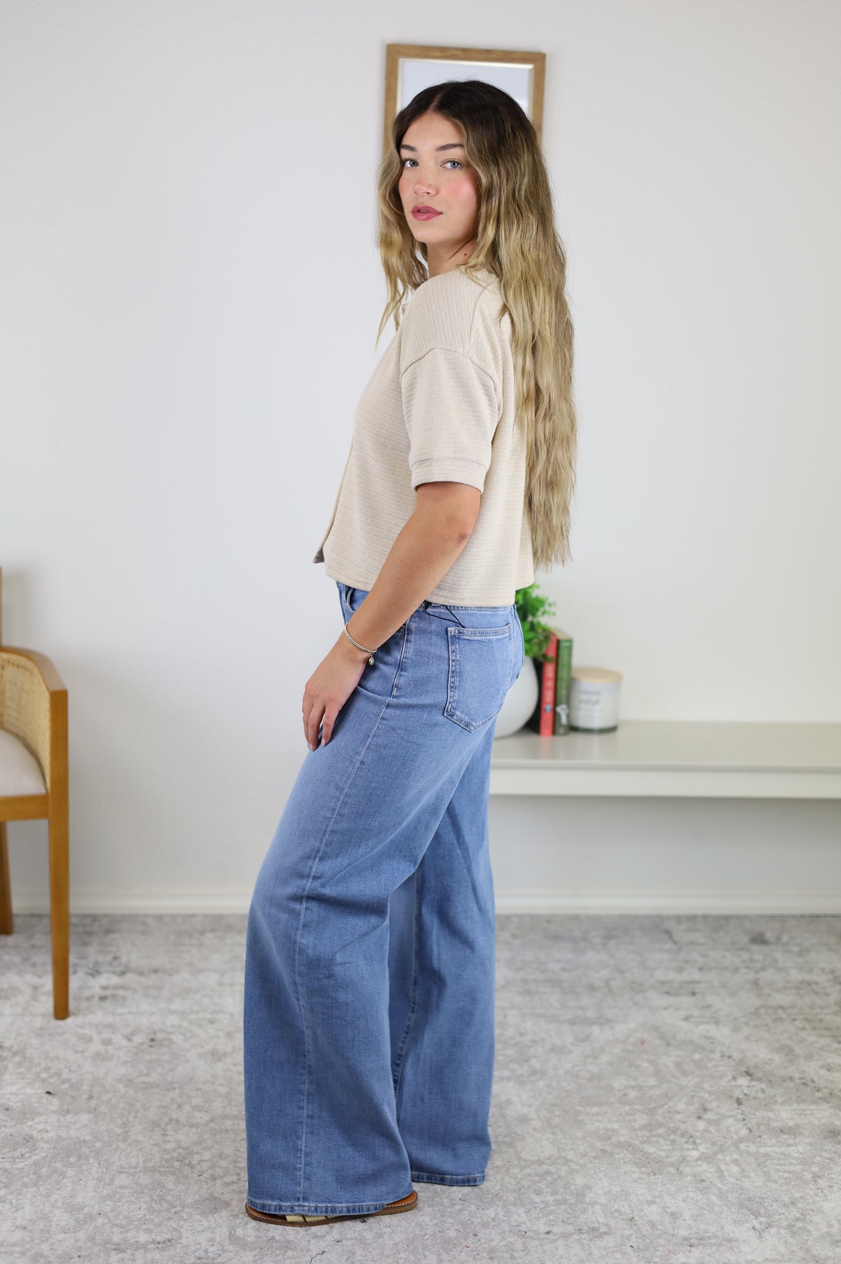 Rossi Textured Knit Top